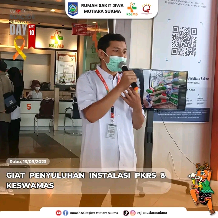 GIAT PENYULUHAN INSTALASI PKRS & KESWAMAS : DIET LAMBUNG